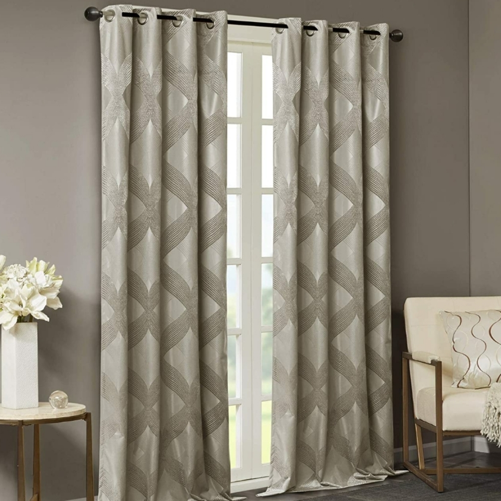 Sunsmart Blackout Bentley Curtain Panel 50x108